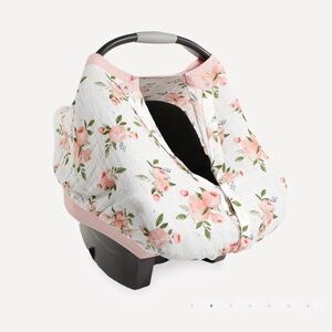 Floral Multi-Use muslin Baby Car Seat Cover